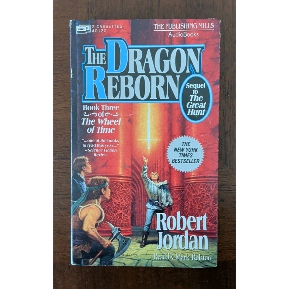 The Wheel of Time: The Dragon Reborn by Robert Jordan 1992, Audiocassette
